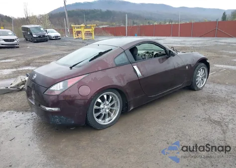 2003 Nissan 350Z Touring z USA, uszkodzony, nr VIN JN1AZ34E43T015351